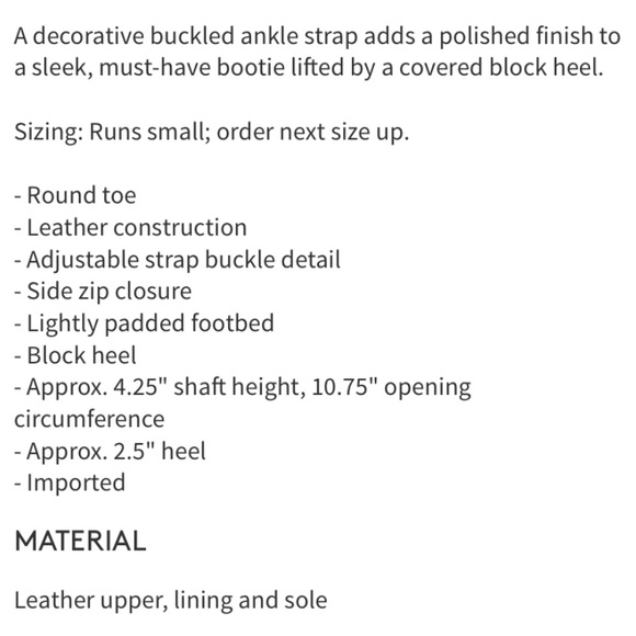 Via Spiga Maxine Ankle Strap Leather Bootie - Picture 6 of 6